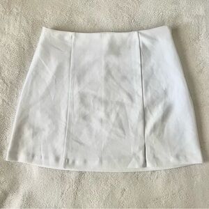Forever 21 White Mini Skirt